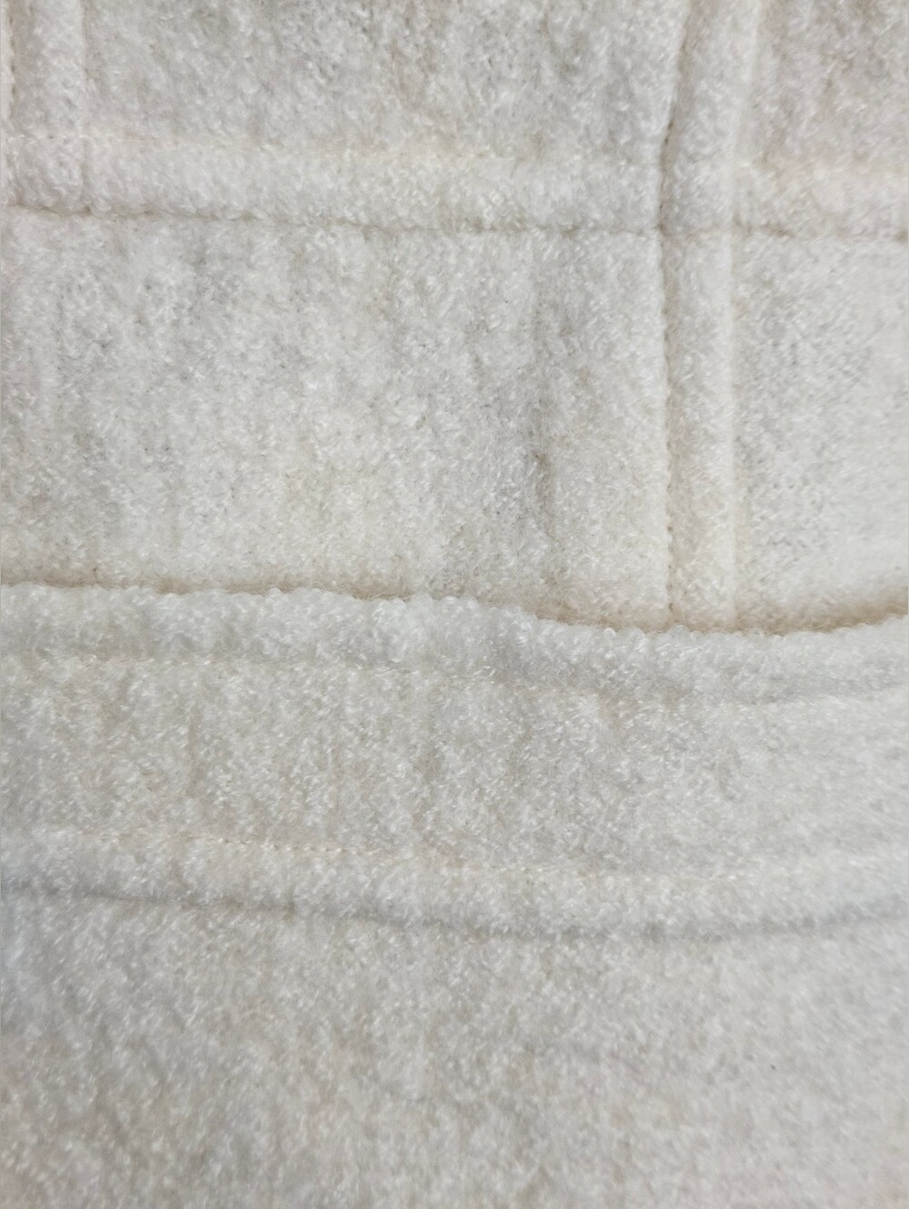 NWOT TALBOTS Feminine Boiled Wool Winter White Jacket | SZ 8P - Picture 9 of 14